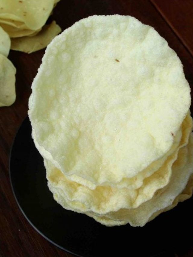 Rice Papad recipe